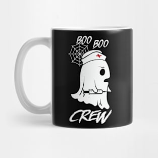 Boo Boo Crew Nurse Shirts Halloween Nurse Shirts for Women Mug